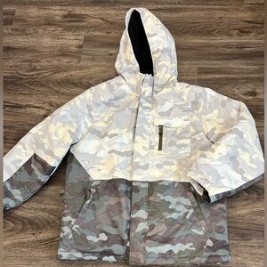 Swiss Tech Kids Camo Winter Ski Jacket Size‎ XL 14-16